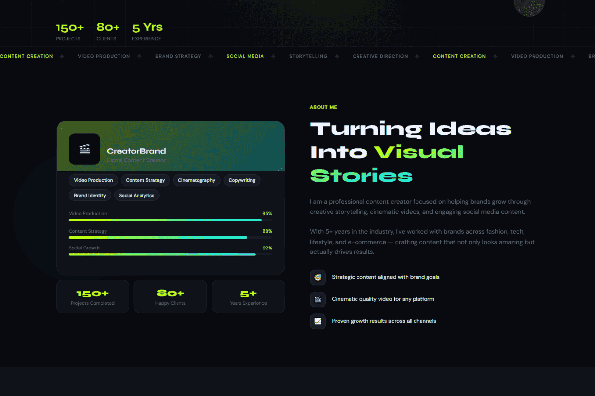 Content Creator Brand 2