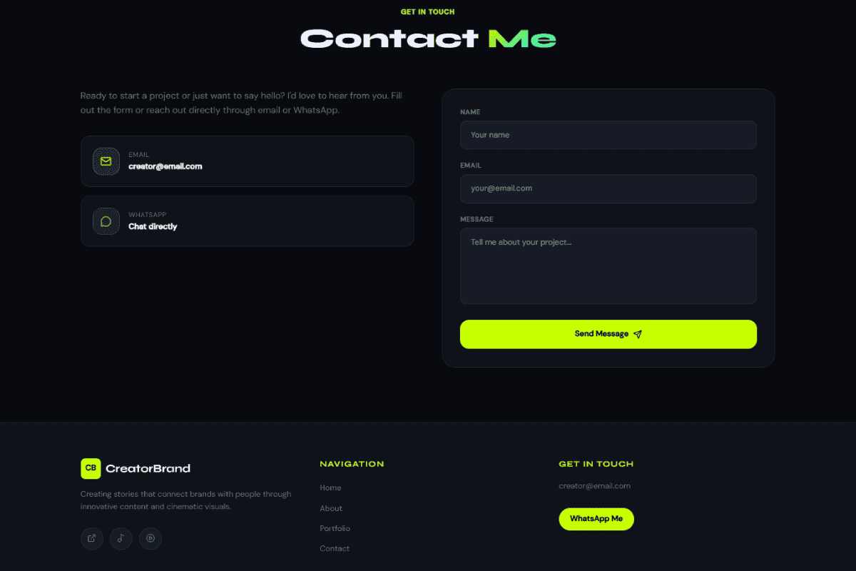Content Creator Brand 4