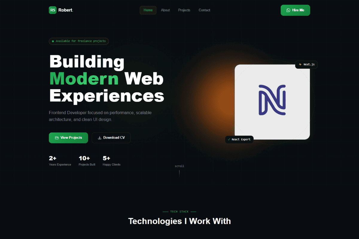 Website Portfolio IT 1