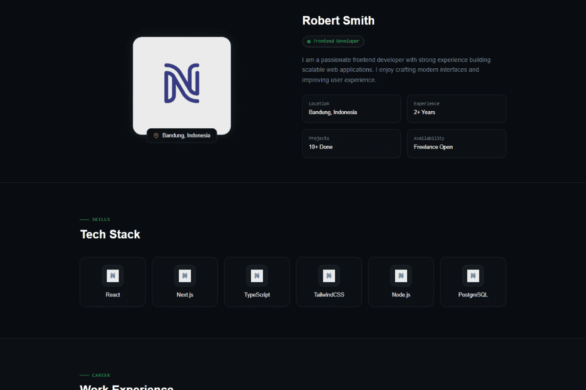 Website Portfolio IT 3